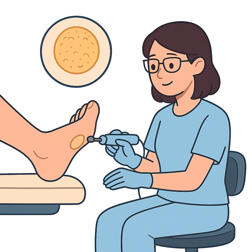 Durezas y Callosidades - Hiperqueratosis